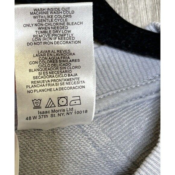 Peanuts Snoopy Sweatshirt Chill Vibes Gray Over Dye Size M - Picture 4 of 7